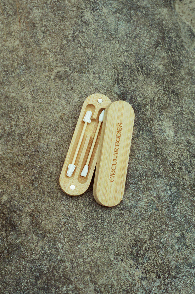 Reusable Silicone Cotton Swabs for Ear Cleaning and Makeup